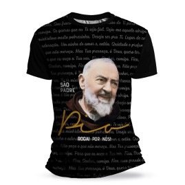 Camiseta Religiosa Catlica - So Padre Pio - 2025 - LANAMENTO!