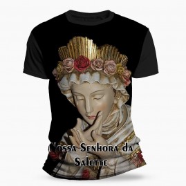 Camiseta Religiosa Catlica - Nossa Senhora da Salette