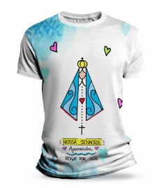Camiseta Religiosa Catlica - Nossa Senhora Aparecida V