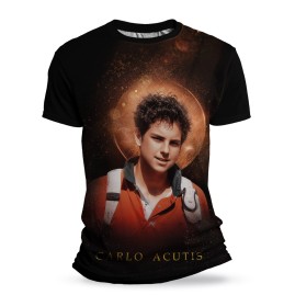 Camiseta Religiosa Catlica - Carlo Acutis - 2025 - LANAMENTO!