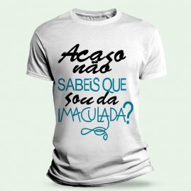 Camiseta Religiosa Catlica - Acaso no sabeis