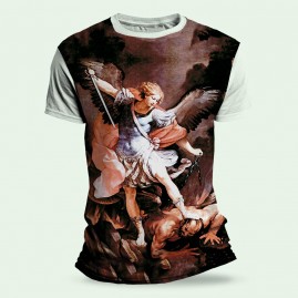 Camiseta Religiosa Catlica - So Miguel Arcanjo