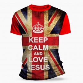 Camiseta Religiosa Catlica - Keep Calm