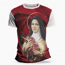 Camiseta Religiosa Catlica - Santa Teresinha II