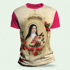 Camiseta Religiosa Catlica - Santa Teresinha 3
