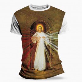 Camiseta Religiosa Catlica - Jesus Misericordioso