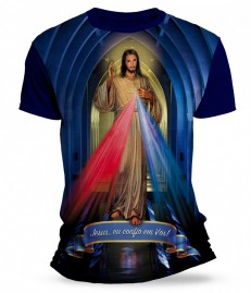 Camiseta Religiosa Catlica - Jesus Misericordioso - mod 3