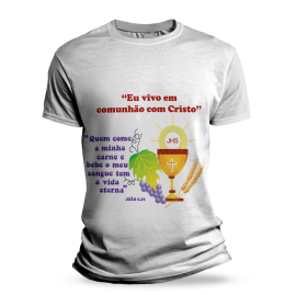Camiseta Primeira Comunho - PC - 03