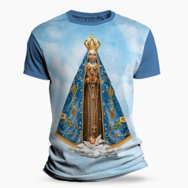 Camiseta Religiosa Catlica - Nossa Senhora Aparecida.