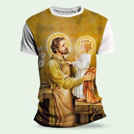 Camiseta Religiosa Catlica - So Jos