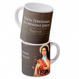 Caneca de Santa Teresinha do Menino Jesus