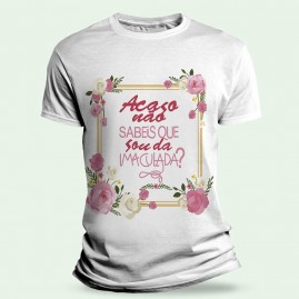 Camiseta Religiosa Catlica - Acaso no sabeis 5