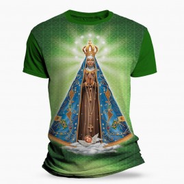 Camiseta Religiosa Catlica - Nossa Senhora Aparecida