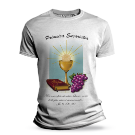 Camiseta Primeira Comunho - PC - 01